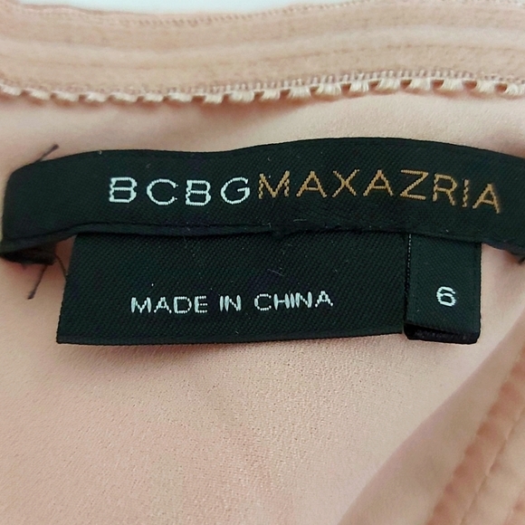 BCBG Pink Cocktail Dress, Size 6 - Picture 8 of 11